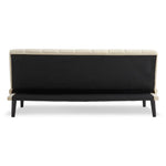 Sarantino Faux Suede Fabric Sofa Bed Furniture Lounge Seat Beige - Furniture > Sofas