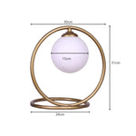 Sarantino Gold Metal Table Lamp - Home & Garden > Lighting