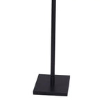 Sarantino LED Metal Floor Lamp with 2 Lights in Brushed Gold and Black Finish - Home & Garden > Lighting