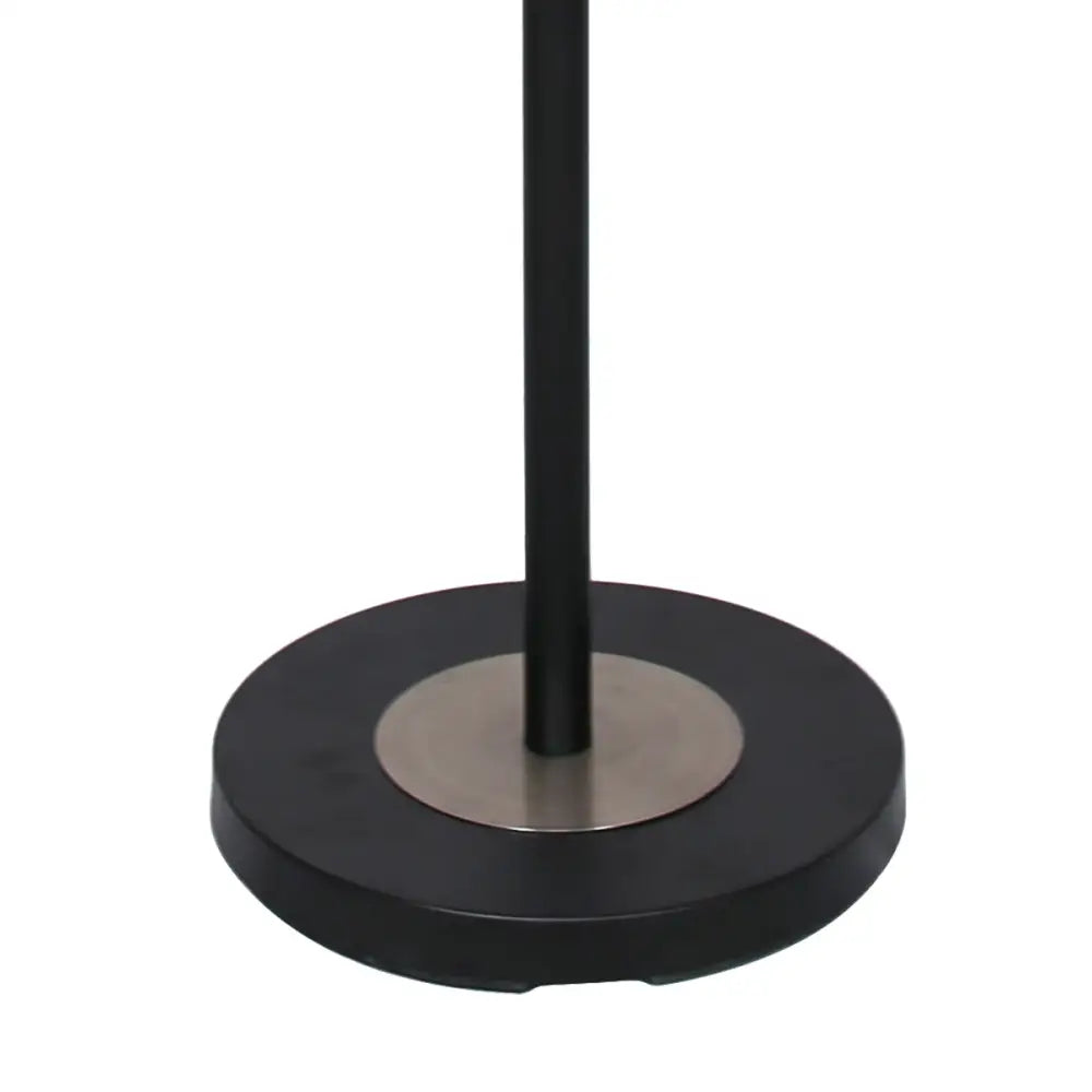 Sarantino Metal Floor Lamp with Cream Drum Shade - Home & Garden > Lighting