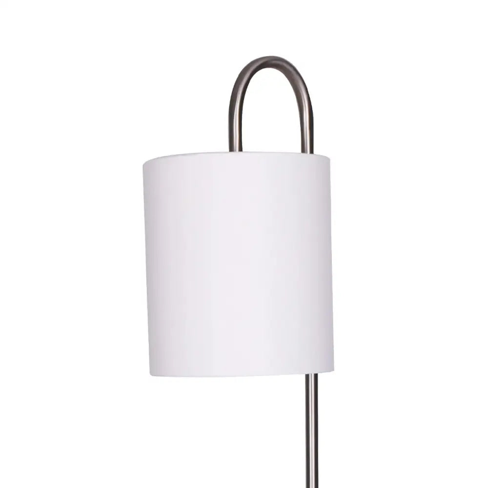 Sarantino Metal Floor Lamp with Glass Shelves - Home & Garden > Lighting