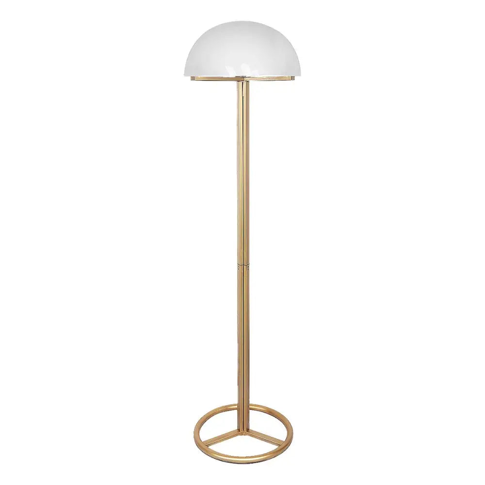 Sarantino Metal Floor Lamp with White Acrylic Shade by Sarantino - Home & Garden > Lighting
