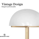 Sarantino Metal Floor Lamp with White Acrylic Shade by Sarantino - Home & Garden > Lighting