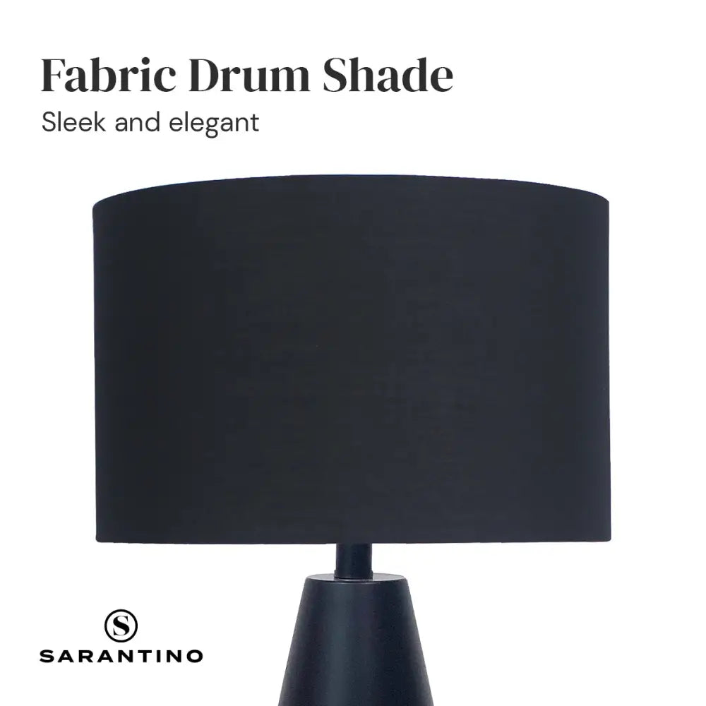 Sarantino Metal Table Lamp in Black and Gold - Home & Garden > Lighting