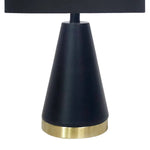 Sarantino Metal Table Lamp in Black and Gold - Home & Garden > Lighting
