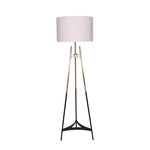 Sarantino Metal Tripod Electric Floor Lamp Gradient Finish - Home & Garden > Lighting