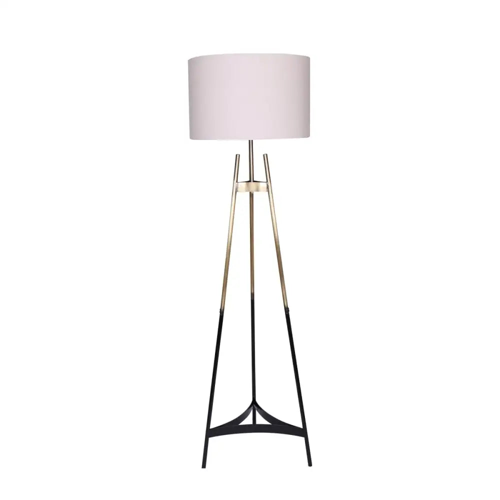 Sarantino Metal Tripod Electric Floor Lamp Gradient Finish - Home & Garden > Lighting
