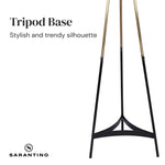 Sarantino Metal Tripod Electric Floor Lamp Gradient Finish - Home & Garden > Lighting