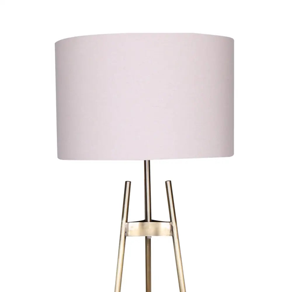 Sarantino Metal Tripod Electric Floor Lamp Gradient Finish - Home & Garden > Lighting