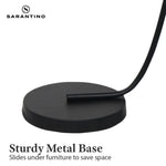 Sarantino Minimalist Synthetic Rattan Floor Lamp - Home & Garden > Lighting