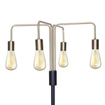 Sarantino Modern Exposed Bulb 4-Arm Industrial Light Floor Lamp - Home & Garden > Lighting