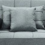 Sarantino Suri 3-in-1 Convertible Sofa Chair Bed - Airforce Blue - Furniture > Sofas