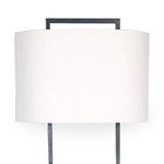 Sarantino Wood Floor Lamp in Cherry Finish - Home & Garden > Lighting