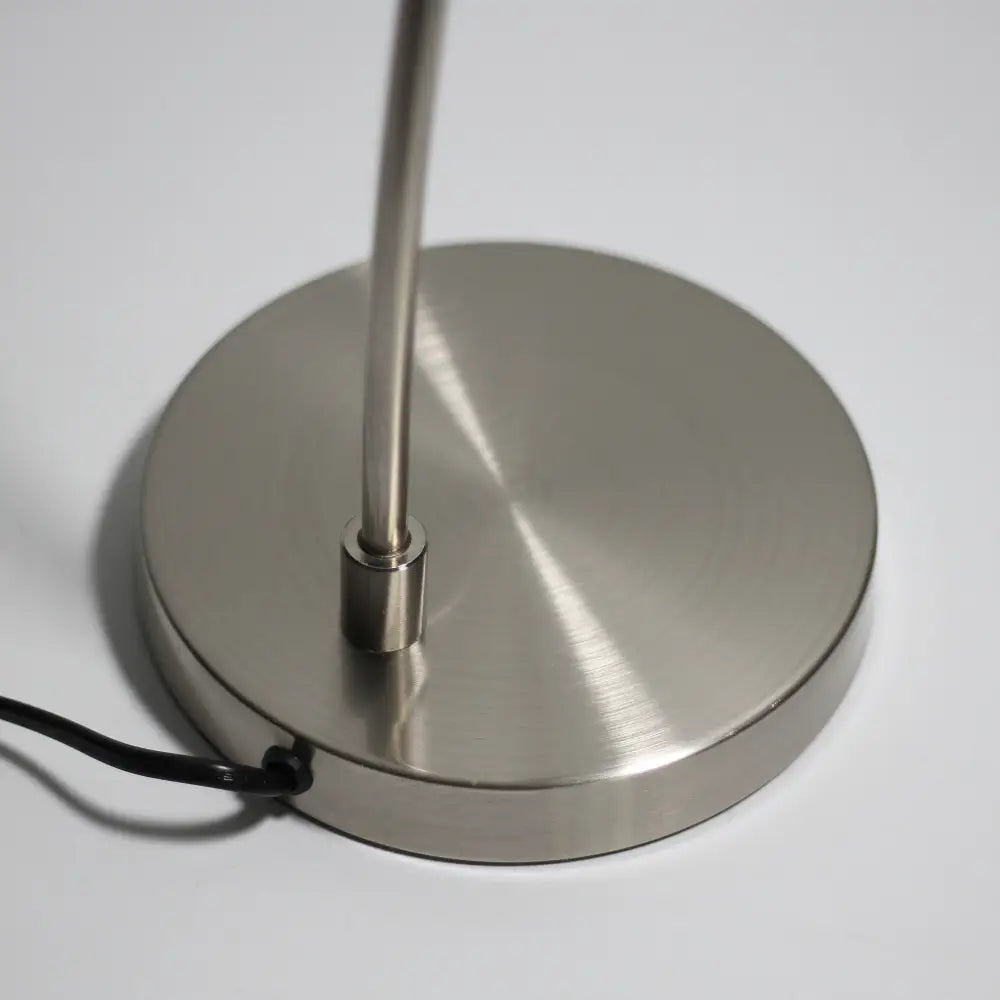 Sarla Table Lamp - Satin Chrome - Home & Garden > Lighting