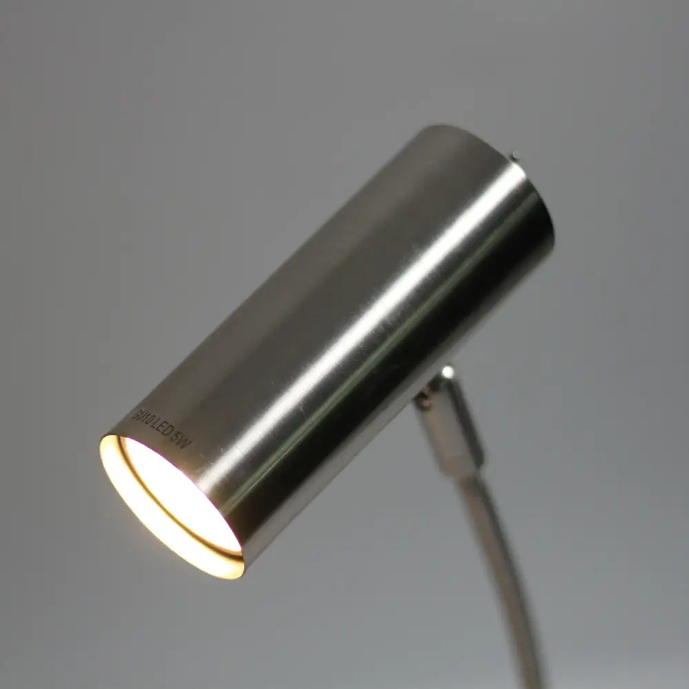 Sarla Table Lamp - Satin Chrome - Home & Garden > Lighting