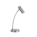 Sarla Table Lamp - Satin Chrome - Home & Garden > Lighting