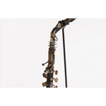 Saxophone Statue Display Ornament for Home Decor in Copper Finish - Home & Garden > Decor