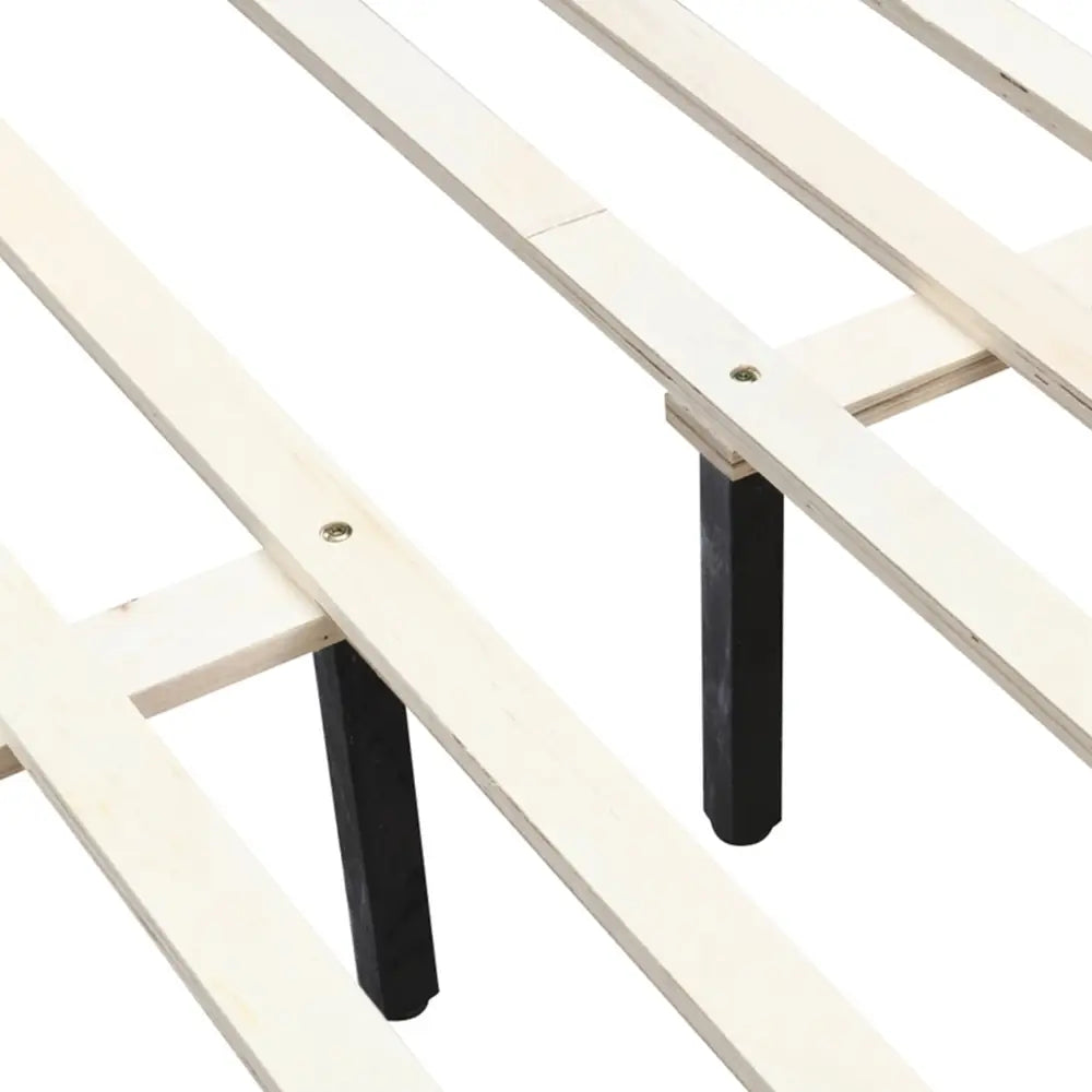 Scandi Bed Base - Double - Furniture > Bedroom > Beds & Bed Frames