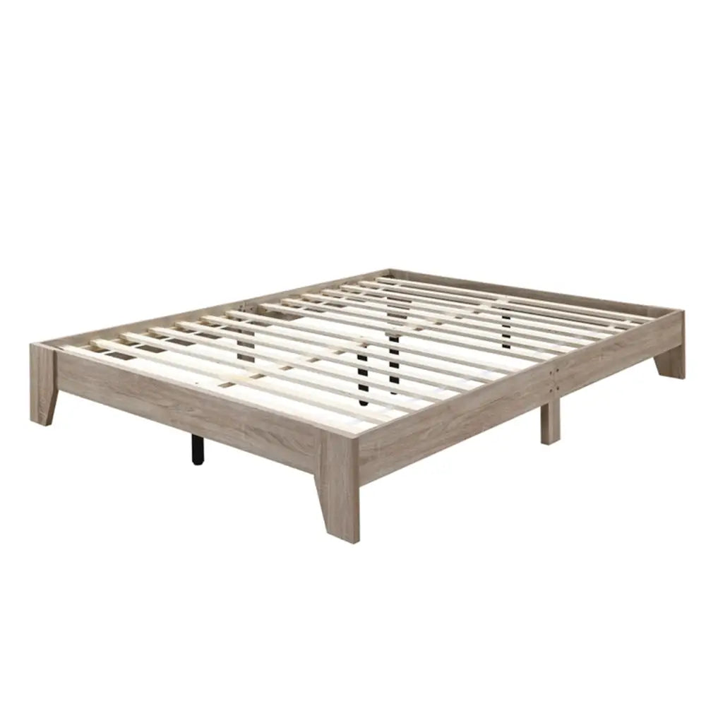 Scandi Bed Base - Queen - Furniture > Bedroom > Beds & Bed Frames