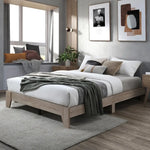 Scandi Bed Base - Queen - Furniture > Bedroom > Beds & Bed Frames
