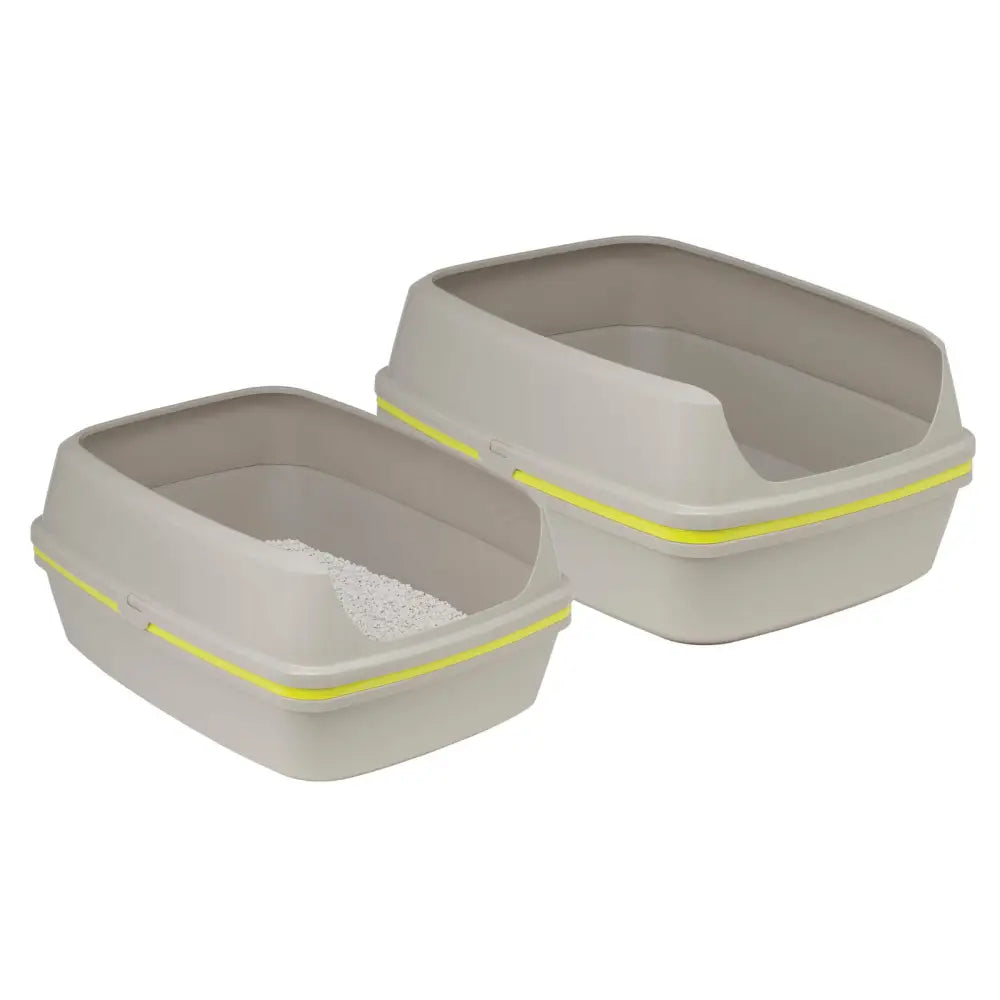 Scoop Free Cat Litter Box Moderna Lift-to-Sift Grey Jumbo - Pet Care > Cat Supplies > Cat Litter