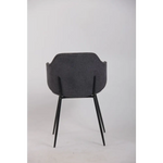 Set of 2 Dining Chairs in Graphite - Furniture > Bar Stools & Chairs > Arm Chairs & Recliners