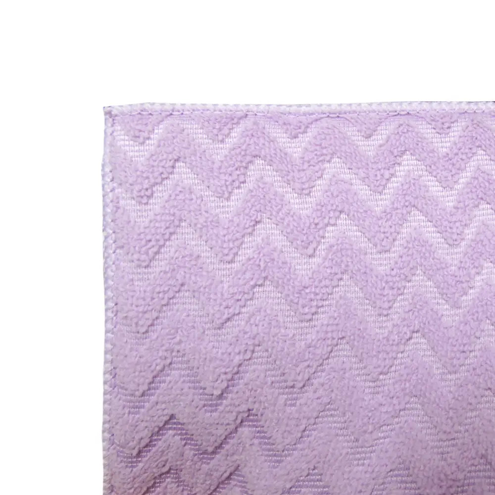 Set of 2 Microfibre Chevron Dish Drying Mats Lilac - Home & Garden > Kitchenware