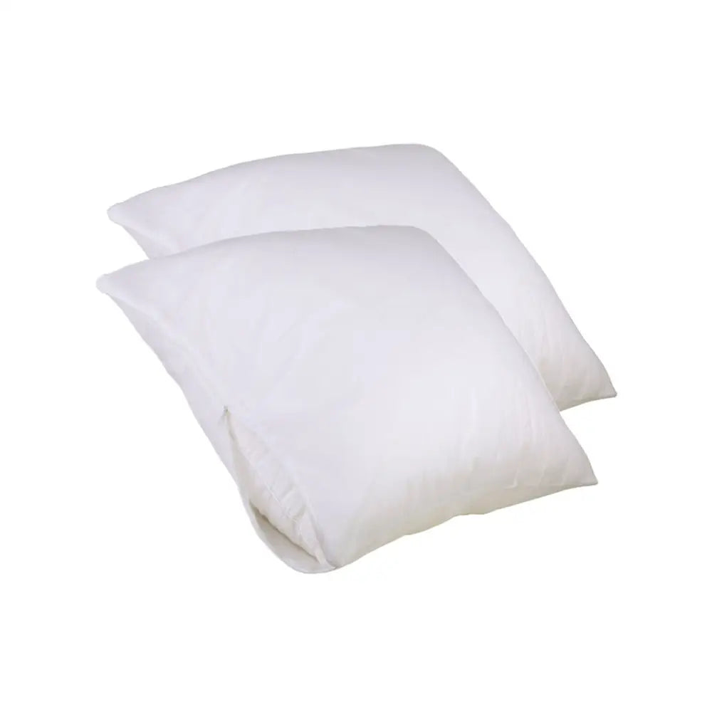 Set of 2 Stain Resistant Pillow Protectors European - Home & Garden > Bedding