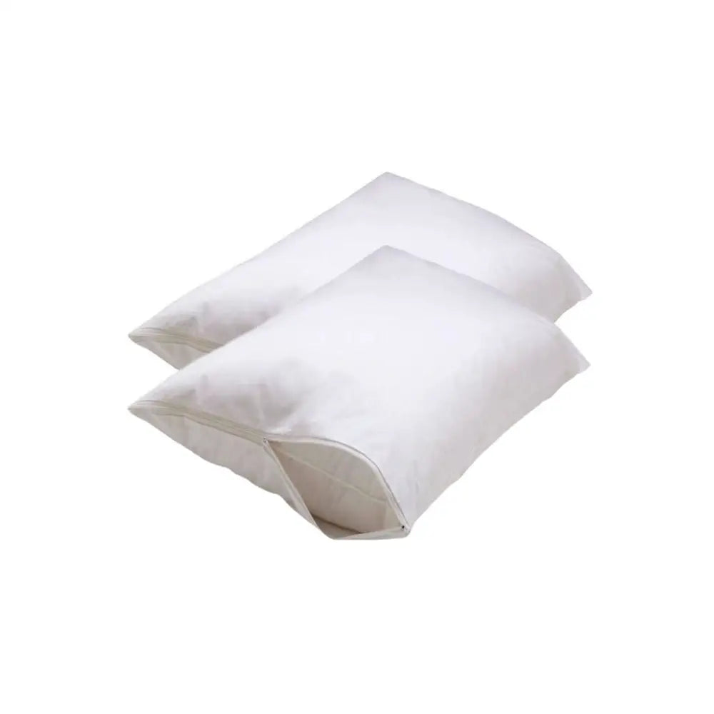 Set of 2 Stain Resistant Pillow Protectors Standard - Home & Garden > Bedding