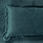 Set of 2 Super Soft Corduroy Velvet Standard Pillowcase - Forest Green - Home & Garden > Bedding > Pillowcases