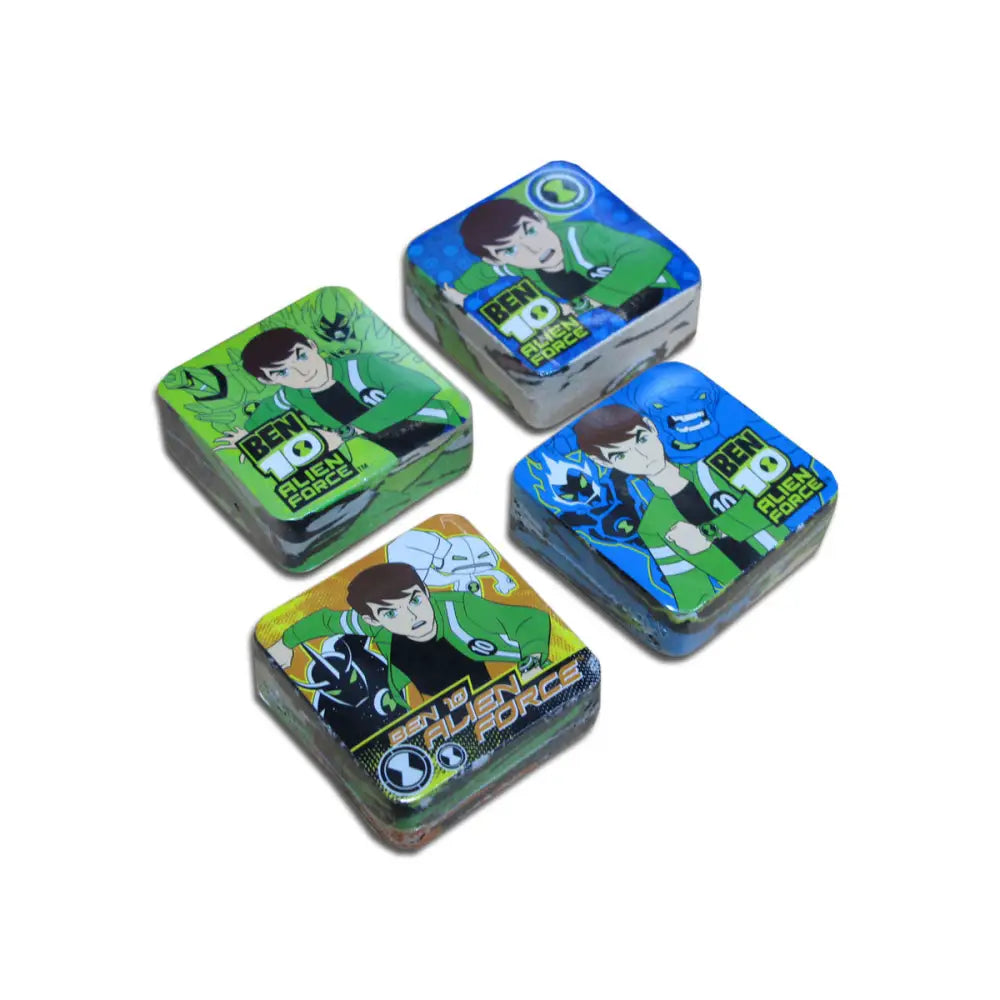 Set of 4 Ben 10 Alien Magic 100% Cotton Face Washers - Home & Garden > Bathroom Accessories