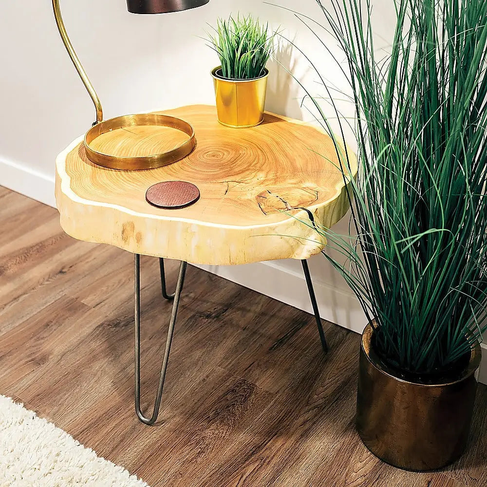Set of 4 Chrome Retro Hairpin Table Legs 12mm Steel Bench Desk - 41cm - Furniture > Office