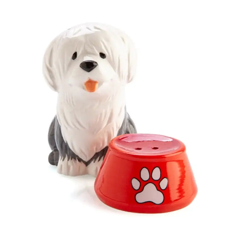 Sheepdog Bowl Salt Pepper Set - Home & Garden > Kitchenware