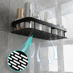 Shelf Bathroom Shower Caddy Organiser Storage Corner Rack Shampoo Soap Holder AU - Home & Garden > Bathroom Accessories