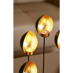 Shell Shape Tealight Black Gold Candle Holders - Home & Garden > Decor