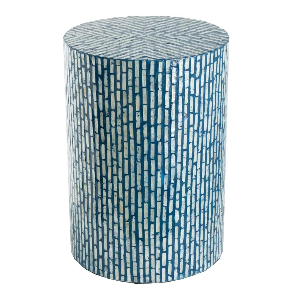 SHELL STOOL/SIDE TABLE - Furniture > Living Room > Side Tables