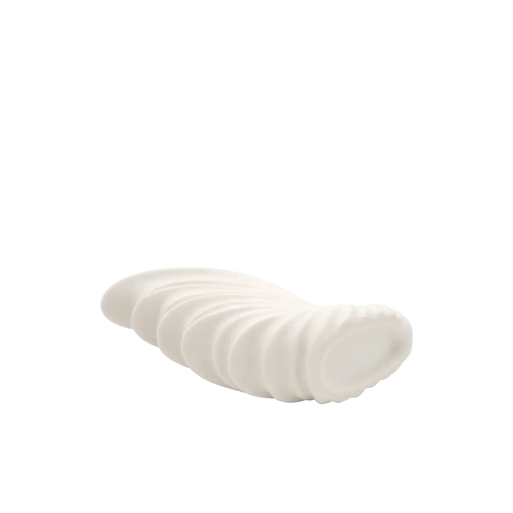 Shell White Ceramic Vase - Home & Garden > Decor