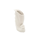 Shell White Ceramic Vase - Home & Garden > Decor