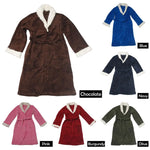 Sherpa Bath Robe Chocolate S/M - Home & Garden > Bathroom Accessories > Bath Towels & Robes
