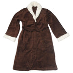 Sherpa Bath Robe Chocolate S/M - Home & Garden > Bathroom Accessories > Bath Towels & Robes