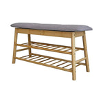 Shoe Stool Storage Rack Cabinet Multifunctional Space Saving - Furniture > Office
