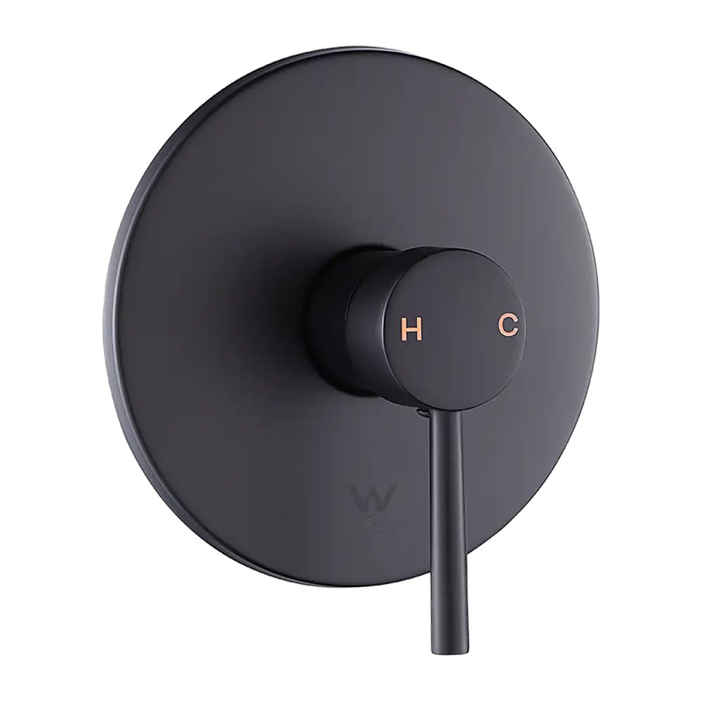 Shower Bath Mixer Tap Bathroom Electroplated Matte Black - Furniture > Bathroom > Tap & Sink Accessories
