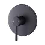Shower Bath Mixer Tap Bathroom Electroplated Matte Black - Furniture > Bathroom > Tap & Sink Accessories