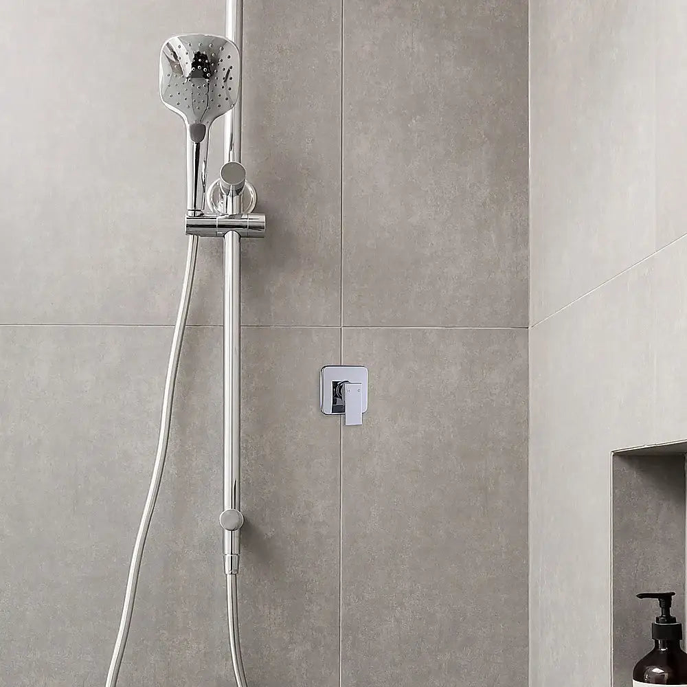 Shower Bath Mixer Tap Bathroom WATERMARK Approved - Chrome - Furniture > Bathroom > Tap & Sink Accessories