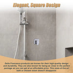 Shower Bath Mixer Tap Bathroom WATERMARK Approved - Chrome - Furniture > Bathroom > Tap & Sink Accessories