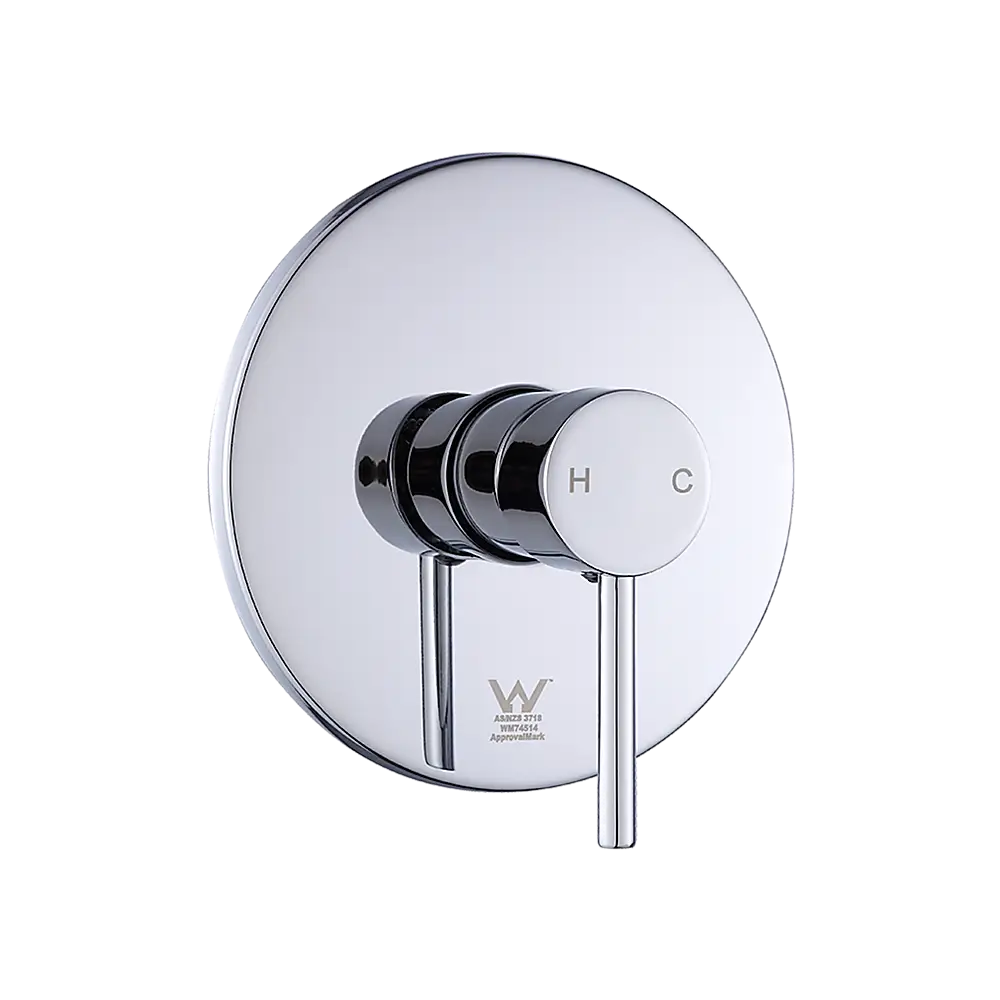 Shower Bath Mixer Tap Bathroom WATERMARK Approved - Chrome - Furniture > Bathroom > Tap & Sink Accessories