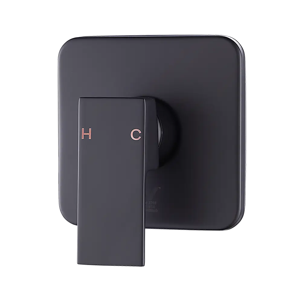Shower Bath Mixer Tap Bathroom WATERMARK Approved - Electroplated Matte Black - Furniture > Bathroom > Tap & Sink