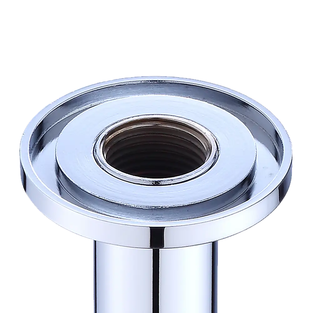 Shower Head Arm Wall Connector Round Bathroom Rainforest ShowerHead - Furniture > Bathroom