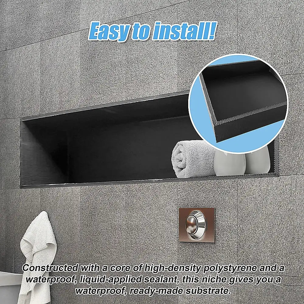 Shower Niche - 250 x 900 x 92mm Prefabricated Wall Bathroom Renovation - Home & Garden > DIY > Kitchen & Bathroom DIY