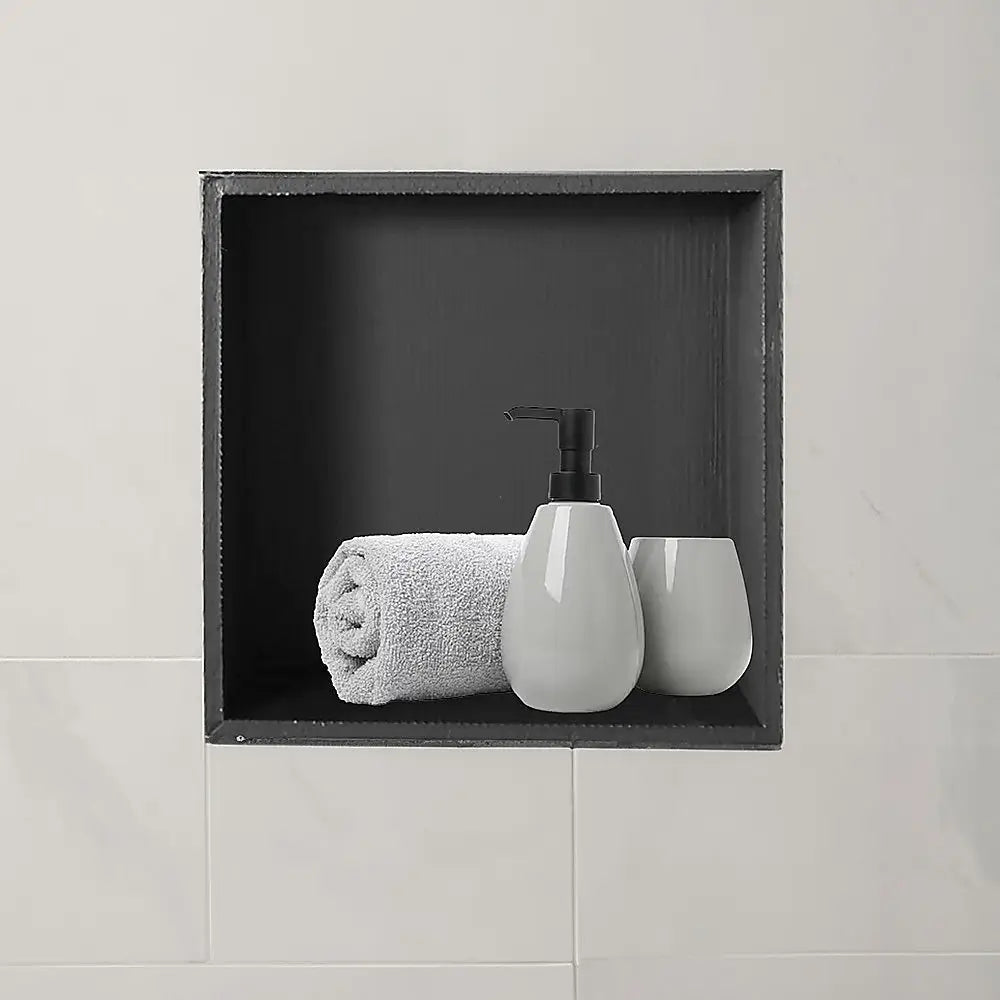 Shower Niche - 350 x 350 x 92mm Prefabricated Wall Bathroom Renovation - Home & Garden > DIY > Kitchen & Bathroom DIY